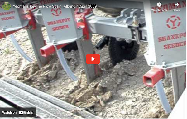 Video of Yeomans plow live action