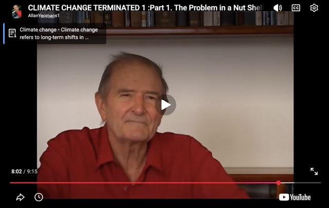 Allan Yeomans - Terminating Climate Change (Part 1)