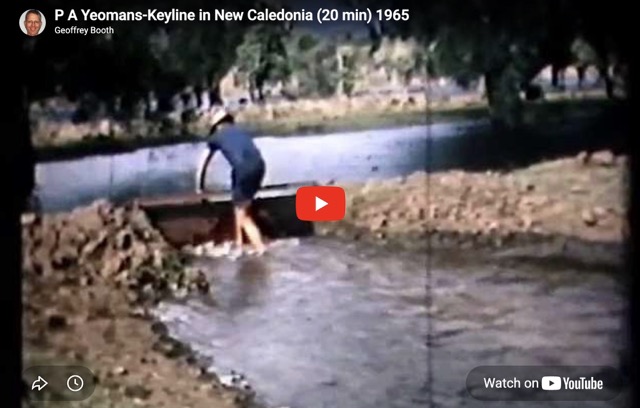 Keyline in New Caledonia
