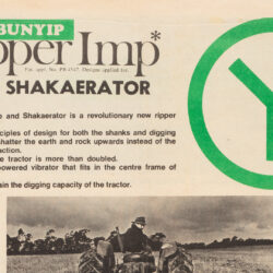Yeomans plow Bunyip Slipper at Yobarnie old school cool newspaper article