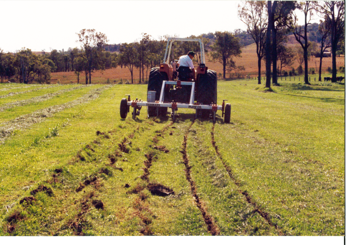 Yeomans cultivation contrast sub soil aeration ground rejuvenation , improvement of soil and hummus, keyline plow - fitted with coulters