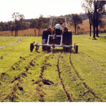 Yeomans cultivation contrast sub soil aeration ground rejuvenation , improvement of soil and hummus, keyline plow - fitted with coulters