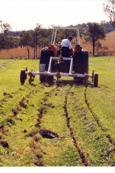 Yeomans cultivation contrast sub soil aeration ground rejuvenation , improvement of soil and hummus, keyline plow - fitted with coulters