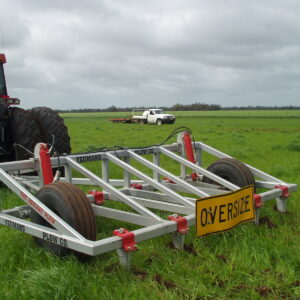 Yeomans plow - fixed shanks and hydraulic depth control