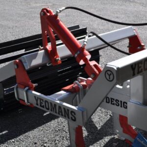 small Yeomans plow with crumble roller and fixed shanks