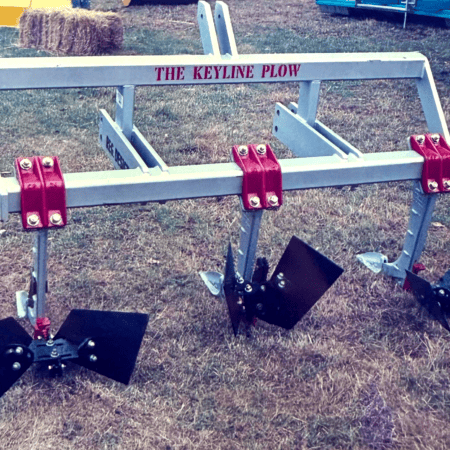 Image (27) Single beam plow with adjustable hillers and deep tilling shanks