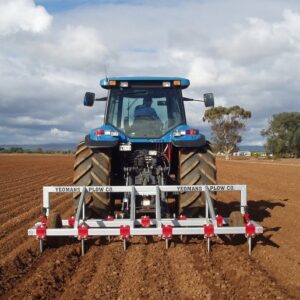 Yeomans L65 11 fitted with 26 inch shanks - working in fertile soil