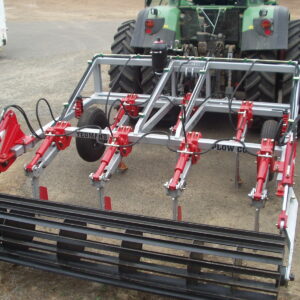 Yeomans plow- fitted with stump jump cylinders and crumble roller