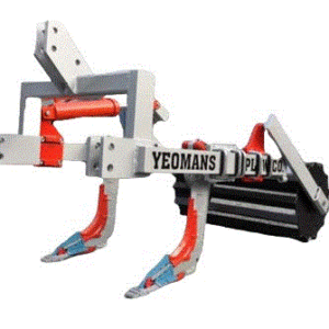 Yeomans p40 plow - ripple bar depth control, fixed shanks, crumble roller