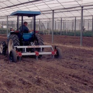 Yeomans plow sub soil regeneration with fixed shanks - depth control 3 point linkage
