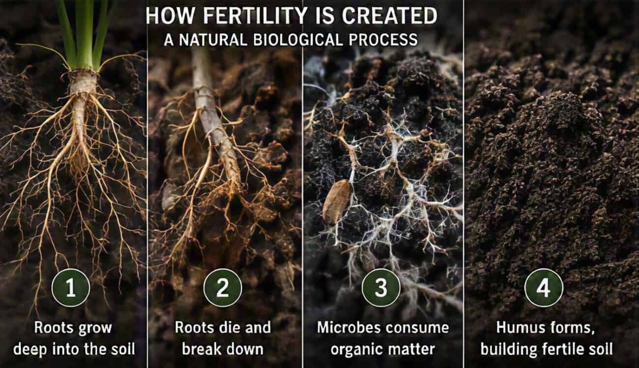 fertility How soil fertility is created
